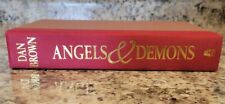 Angels and Demons Dan Brown 2000 HC First Edition 1st Atria Printing (No Sleeve)