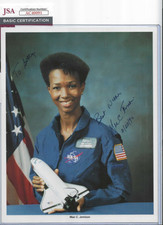 Mae Jemison Autographed 8x10 Color Photo NASA Space Astronaut JSA COA