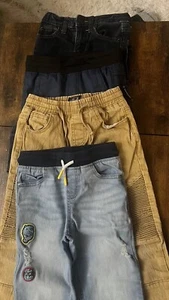 Boys Jeans Size 4-6 Lot Of 4, Cat & Jack, 365 Kids, Thrilly, & Wrangler - Picture 1 of 8