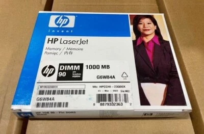 G6W84A - Genuine HP LJ M506/604/5/6/7/8/9 1GB DDR3 90 PIN MEMORY NEW OEM - Image 1 of 2