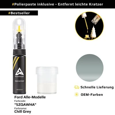 Lackstift für Ford Alle Modelle Code: 5ZQAWHA Chill Grey - Bild 1 von 4