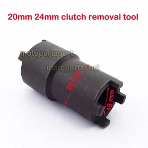 Tensor de cubo de embrague de filtro de aceite 24 mm 20 mm contador equilibrador 4 enchufes dentales Honda - Imagen 1 de 3