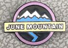 ️ June Mountain California station de ski vintage chapeau à revers épingle skieurs ski