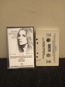 BARBRA STREISAND "LIVE CONCERT AT THE FORUM" CASSETTE 1972 columbia - Picture 1 of 2