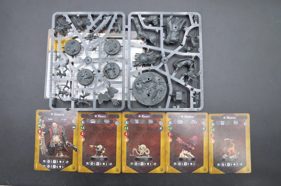 Warhammer AoS Underworlds: Ogor Mawtribes 黑粉海盗 带卡! — 第 1/1 张图片