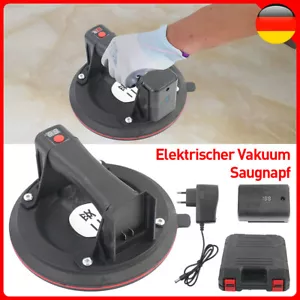 8'' AKKU Saugheber Glasheber Elektrischer Saugnapf Vakuum Plattenheber max 300KG - Bild 1 von 7