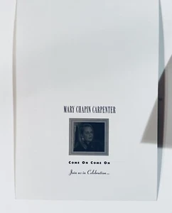 Seltene authentische Partyeinladung Mary Chapin Zimmermann zu Ehren ihrer Leistungen - Bild 1 von 3