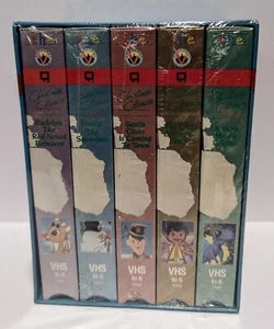 Childrens Christmas Classics Series f.h.e. 5 VHS NEW SEALED Rudolph Frosty Santa - Picture 1 of 6