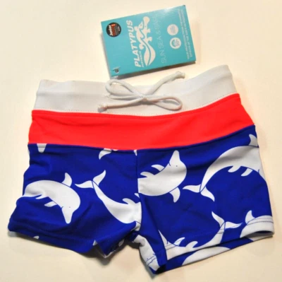 Pantalones Cortos de Natación PLATYPUS AUSTRALIA Protección UV Ultra Resistente al Cloro Talla 2 Foto 1 de 4