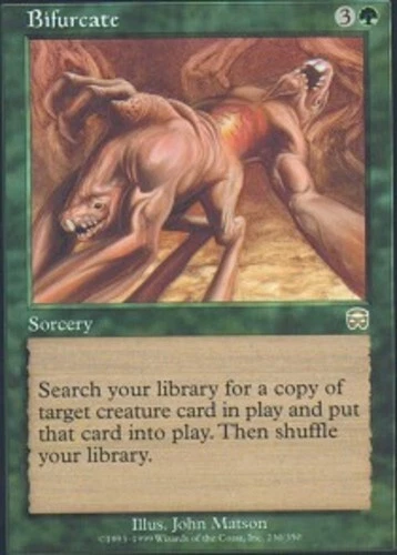 Bifurcate ~ Moderately Played Mercadian Masques MTG Magic UltimateMTG Green Card - Image 1 of 1