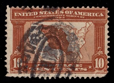 #327 United States used well centered - Image 1 of 2