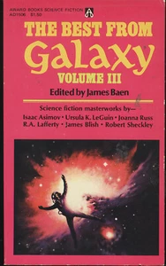 THE BEST FROM GALAXY Volume 3 1975 1st printing Fine - Foto 1 di 1