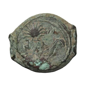 Ancient Greek Bronze Litra Coin Syracuse Sicily 4th-3rd Century BC - Picture 1 of 2