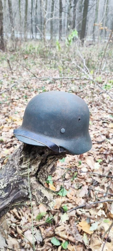 German Stahlhelm WW2 , German Helmet M40 WW2 Combat helmet M 40 WWII size 64