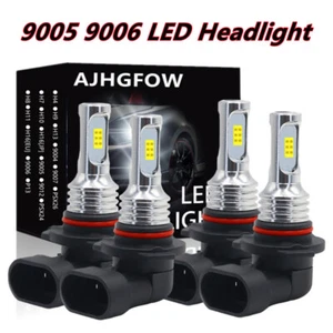 8000K LED Headlight Bulbs Hi/Lo Beam Combo Kit For Chevy C1500 2500 3500 1990-98 - Picture 1 of 13