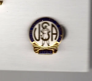 USA: United Steelworkers of America: Tie clip, 2 lapel pins  *actual shipping* - Bild 1 von 6