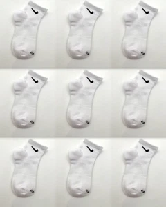 9x Nike Socks Everyday Plus Training Cushioned Dri-Fit Ankle Socks MEDİUM - Picture 1 of 1