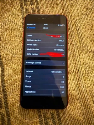 Apple iPhone 8 - 64 GB - Product Red - Unlocked -Normal Condition - Image 1 of 3