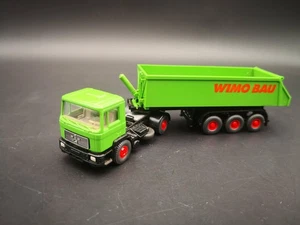 Wiking MAN F90 Wimo Bau Kipper Sattelzug *Vi396-20-0333 - Picture 1 of 3