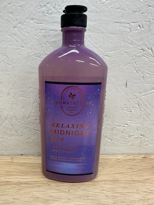 Bath & Body Works Relaxing Midnight Sky Aromatherapy Body Wash Bath Retired Gel - Image 1 of 3