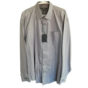Camisa Bugatchi Calce Clásico Para Hombres 2XL XXL Roja Azul Cuadros Carrera Preppy Nueva con Etiquetas $179 - Imagen 1 de 9