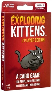 Exploding Kittens Cad Game 2-Player Editiion - Picture 1 of 1