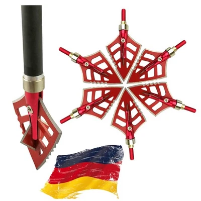 WOLFMAN 6x Pfeilspitzen Jagdspitzen 125gr Bogenschießen Carbonpfeile Armbrustpfeil Jagd