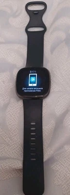 Fitbit Sense Activity Tracker - Carbon/Graphite Stainless Steel - Image 1 of 4