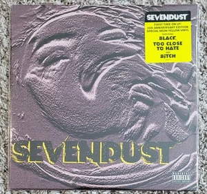 Sevendust Self Titled 2 LP Yellow Neon Vinyl US 2017 NM!! - Picture 1 of 4