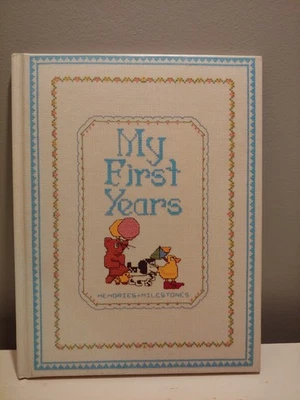 Vintage 1983 "My First Years" Baby Book Unisex Memories & Milestones Album USA - Image 1 of 4