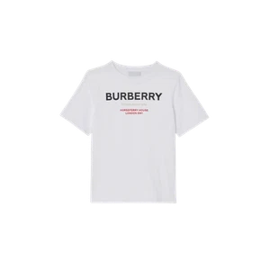 (Kids) Burberry Horseferry Print Cotton T-Shirt White - Picture 1 of 2