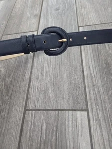 Cintura grande in pelle Axiom. Marina Militare 3/4” larghezza 36” lunghezza totale. Y2K - Foto 1 di 3