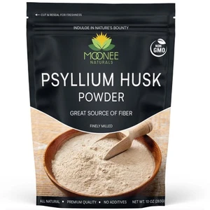 Psyllium Husk Powder 10 OZ Gluten Free Non GMO Keto Friendly 70 Servings - Picture 1 of 9