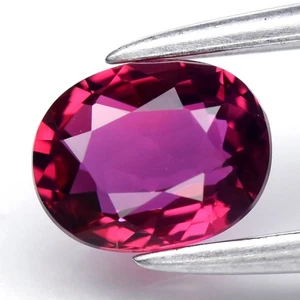 💎 0.59ct VVS Oval Purplish Red Ruby - Unheated, Superb Mozambique Gemstone - Picture 1 of 4