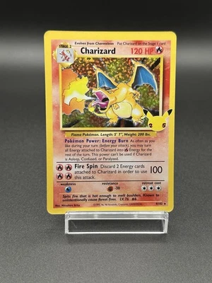 Charizard - 4/102 - Celebrations: Classic Collection Confetti Holo - Image 1 of 4