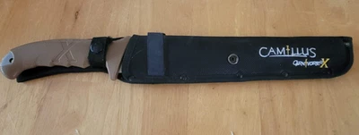 Camillus Carnivore X 18" Durable 420 Stainless Steel Titanium Bonded Hunting - Image 1 of 4