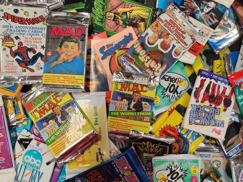 ESTATE SALE- Lot of 10 Old Vintage Unopened packs of NON-SPORTS CARDS!!! - Image 1 of 4