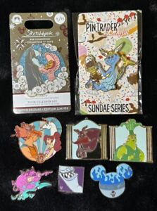 Disney Pin Lot ~ 8 pc Set ~ Hercules Hermes PTD. Two Limited release pins