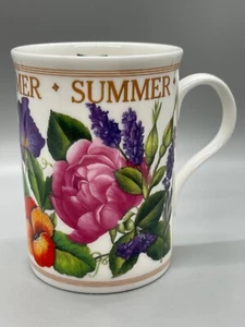 Crown Trent Mug Summer Flowers England - Picture 1 of 8