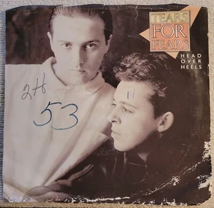 Tears for Fears "Head Over Heels (Remix)/When In Love With a Blind Man" wVG+/VG - Picture 1 of 4