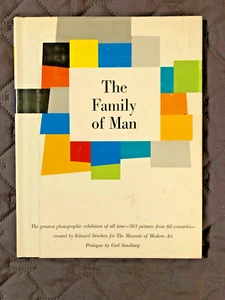 Vintage-The Family of Man ~ Edward Steichen & Carl Sandburg 1955 HB/DJ 1st Ed-VG - Picture 1 of 12
