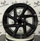 4 Alloy Wheels Compatible Abarth 500 Mens 17 " MSW Italy Black