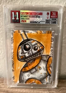 Nate Made It - Star Wars BB-8 - Commissioned Sketch Card 1 of 1 - Picture 1 of 6