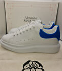 Alexander McQueen Oversized Sneaker 'White Electric Blue SIZE 43.5 EU