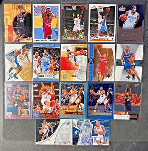 ANDRE MILLER ~ 17x NBA Basketball Card Lot [76ERS/CLIPPERS/NUGGETS/CAVS] - Picture 1 of 1