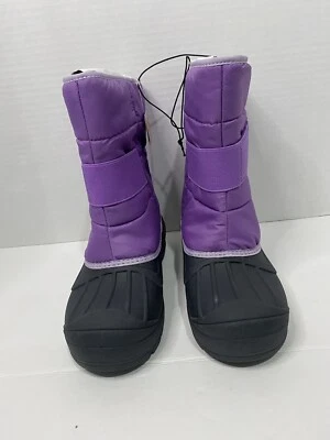 Botas de Invierno Asher Niña - Cat & Jack Púrpura Talla 4 Nuevas Con Etiquetas Foto 1 de 4
