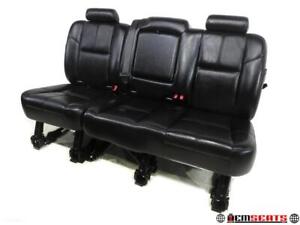 2007 - 2013 Chevy Avalanche Rear Seat, Black Leather, #570i