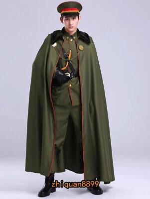 Чжан Цишань военная армия косплей форма костюм мужские наряды вечеринки полный комплект - Изображение 1 из 4