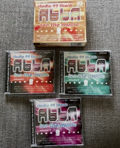 ABBA Studio 99 Thank You for the Music 3 CD Set 1999 Tribute DANCING QUEEN, MINT - Picture 1 of 9