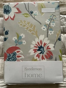 BNWT Sanderson Myrtle Coral and Marine Super King Duvet Set RRP £150.00 - Picture 1 of 6